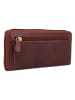Greenburry Rugged Geldbörse RFID Schutz Leder 19 cm brown