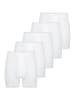 Schiesser Long Short / Pant Original Classics Doppelripp in Weiß