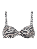LASCANA Bügel-Bikini-Top in creme-schwarz