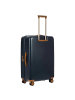 BRIC`s Amalfi - 4-Rollen-Trolley L 76 cm (cream) in blau