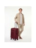 D&N Travel Line 9804 4 Rollen Trolley M 68 cm mit Dehnfalte dark red