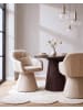 Beliani Esszimmerstuhl LIVONIA in Beige - (W) 59 x (H) 83 x (L) 62 cm