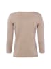 brookshire Pullover in taupe - 0011