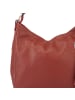 Florence Florence Schultertasche, Shopper Leder rot ca. 30cm
