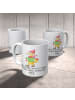 Mr. & Mrs. Panda Kaffeebecher Fuchs  Schlittschuhe mit Spruch in Weiß