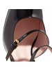 COCCINELLE Sandal Single Sole Leather / Noir Noir in black