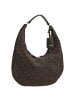 Abro Nana - Beuteltasche small 37 cm (camel) in dark brown