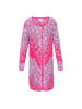 IZIA Cardigan in pink multicolor