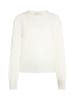 Usha Damen Pullover Mit Perlen in Wollweiss