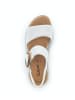 Gabor Plateau Sandalen für Damen in Weiß