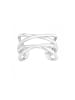 Alexander York EAR CUFF I Four Line I gekreuzt in 925 Sterling Silber