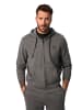 JP1880 Sweatjacke in stahlgrau