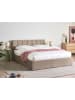 Beliani Doppelbett DREUX in Beige/Schwarz - (W) 171 x (H) 90 x (L) 214 cm