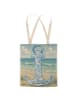 Mr. & Mrs. Panda Shopper-Tasche Anker Blau Design ohne Spruch in Weiß