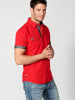 KOROSHI Kurzarmshirt in rot