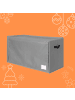 relaxdays Weihnachtskugel-Aufbewahrungsbox in Grau - (B)73 x (H)40 x (T)36,5 cm