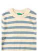 Little Green Radicals Striped Knitted Jumper in Blue