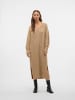Vero Moda Strickkleid in Silver Mink