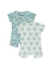 Minoti 2er. Set: Strampler 24babypack19 in mint