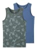 name it 2er-Pack Unterhemden Nkmtank Fußball in urban chic