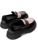 Camper Mokassins " Walden " in Schwarz Rosa