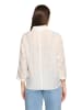 CARTOON Oversize-Bluse mit Kragen in Rohweiß