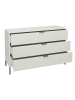 58 aufm Kessel KOMMODE Erna 119x45x82 Kreidegrau matt Lack