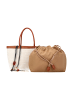 usha FESTIVAL Women Bucket Bag in Offwhite Camel