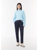 comma Strickpullover langarm in Blau