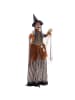 HOMCOM Halloween Decorations-60L x 18B x 183H cm-Schwarz
