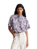 Marc O'Polo DENIM Kurzarm-Bluse relaxed in Light Blue