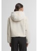 Urban Classics Zip-Kapuzenpullover in whitesand
