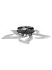 Globo lighting Deckenleuchte "LAVONNE" in anthracite