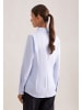 Seidensticker Kelchkragenbluse Slim in Hellblau