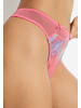 LASCANA String in pink-multicolor