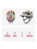ABUS Fahrradhelm Aduro 3.0 LED in orange palm