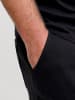 JACK & JONES PLUS Sweat-Shorts in Black