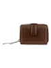 Bugatti Viola Geldbörse RFID Schutz Leder 12 cm cognac-grau