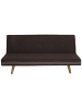 MCW 3er-Sofa Ninove, Textil, braun