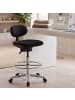 FineBuy Bürostuhl in Schwarz / Stoff / 60x60x60