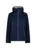 cmp Regenjacke Jacket Fix Hood in Marineblau