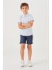 Garcia Chino-Shorts slim fit in whale blue