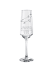 Mr. & Mrs. Panda Champagnerglas Axolotl Schwimmen mit Spruch in Transparent