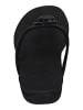 fitflop Zehentrenner SOLAY GLOSSY-DISC TOE-POST SANDALS in schwarz