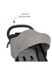 Graco Buggy & Sportwagen Eezefold DLX  mit Einhand-Faltmechanismus in gray