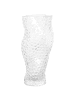 Beliani Blumenvase ELATOS in Transparent - (W) 10 x (H) 23 x (L) 10 cm