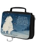 Mr. & Mrs. Panda beautycase Eisbär Umarmen Design mit Spruch in Weiß