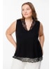Shape Of You Blouse in Schwarz