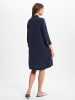 Franco Callegari Leinenkleid in marine - 0040