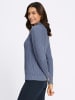 WITT WEIDEN Stehkragen-Pullover in taubenblau